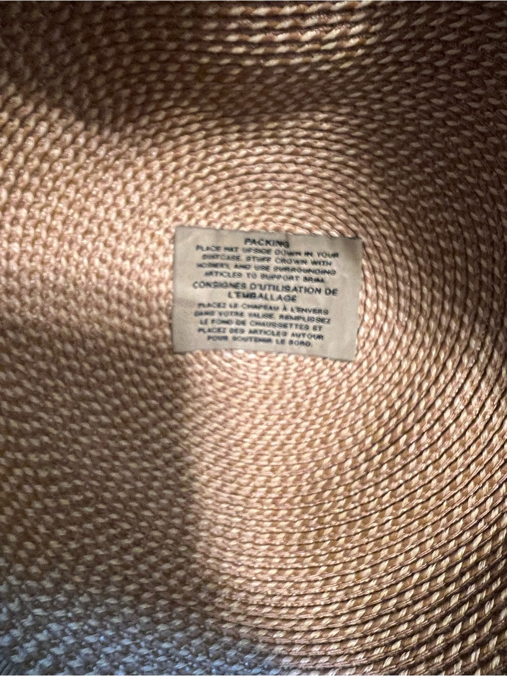 Eric Javits Wide-Brim Straw Sun Hat - Tan - Picture 6 of 11